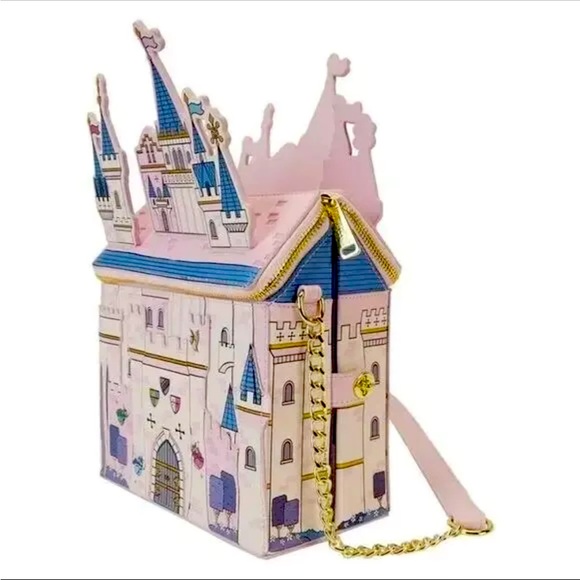 Disney Loungefly Sleeping Beauty 65th Anniversary Castle Figural